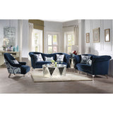 Jaborosa Sofa with 3 Pillows in Blue - Ornate Home