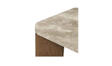 Jace Silk Grey Marble Coffee Table - Ornate Home