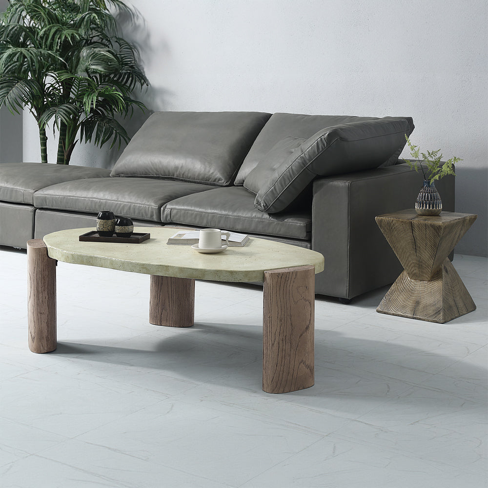 Jacinda Gray Coffee Table - Ornate Home