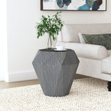 Jacinto Grey Side Table - Ornate Home