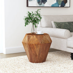 Jacinto Natural Side Table - Ornate Home
