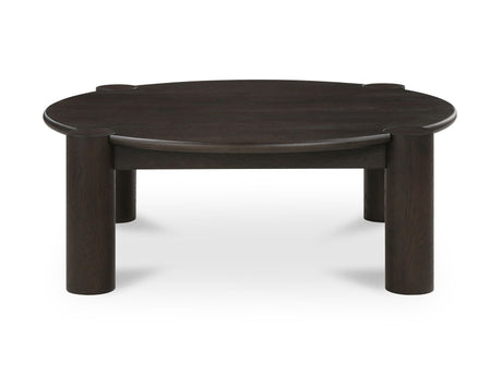 Jack Brushed Dark Brown Coffee Table - Ornate Home