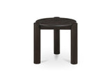 Jack Brushed Dark Brown Side Table - Ornate Home