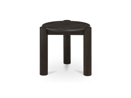 Jack Brushed Dark Brown Side Table - Ornate Home