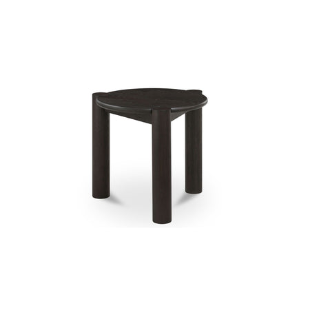 Jack Brushed Dark Brown Side Table - Ornate Home