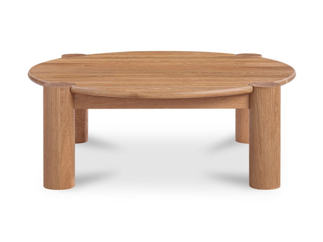 Jack Brushed Natural Oak Coffee Table - Ornate Home