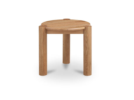 Jack Brushed Natural Oak Side Table - Ornate Home