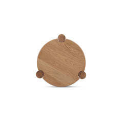 Jack Brushed Natural Oak Side Table - Ornate Home