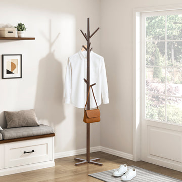 Jack Dark Brown Coat Rack - Ornate Home