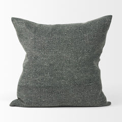 Jack Green 22x22 Linen Square Decorative Pillow Cover - Ornate Home