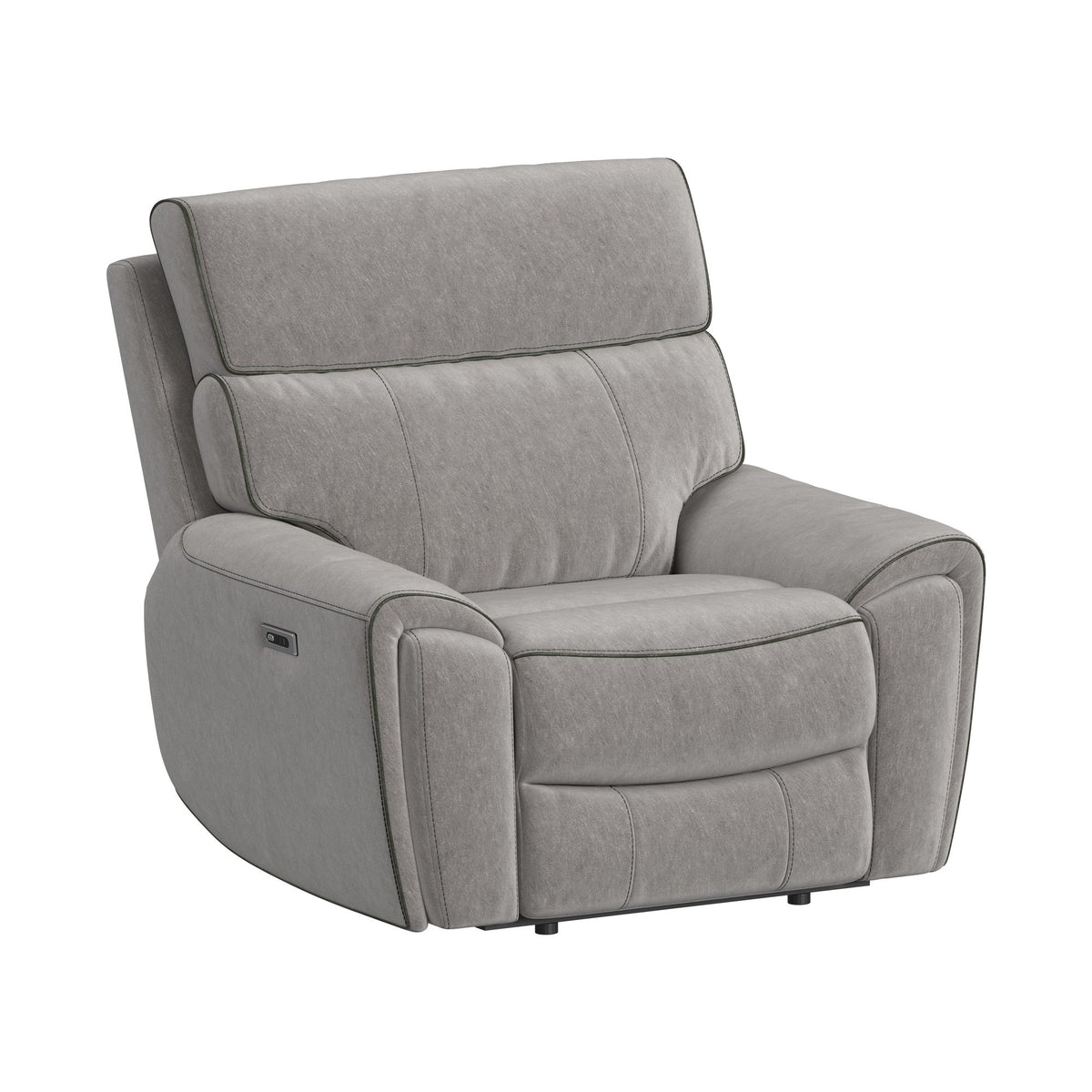 Jackpot Explore Light Grey 3-Piece P1 Living Room Set - Ornate Home