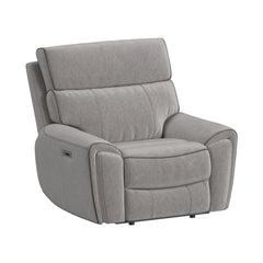 Jackpot Explore Light Grey P1 Recliner - Ornate Home