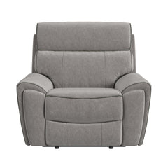 Jackpot Explore Light Grey P1 Recliner - Ornate Home