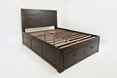 Jackson Lodge Brown Queen Storage Bed - Ornate Home