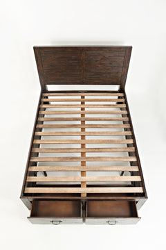 Jackson Lodge Brown Queen Storage Bed - Ornate Home