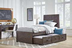 Jackson Lodge Brown Twin Panel Bed - Ornate Home