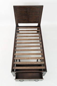 Jackson Lodge Brown Twin Storage Bed - Ornate Home