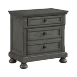 Jackson Rustic Gray Queen Bedroom Set / 4pc - Ornate Home