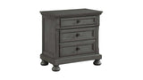 Jackson Rustic Gray Queen Bedroom Set / 4pc - Ornate Home