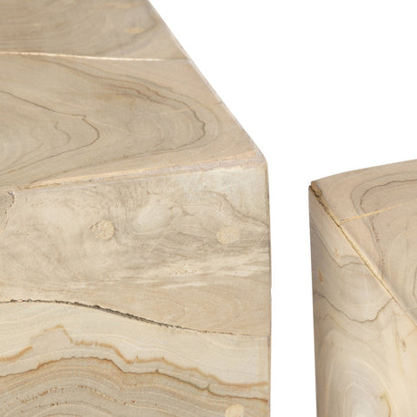 Jackson Tan 2-Piece Pedestals - Ornate Home