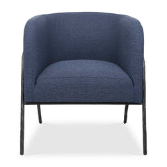 Jacobsen Denim Barrel Chair - Ornate Home