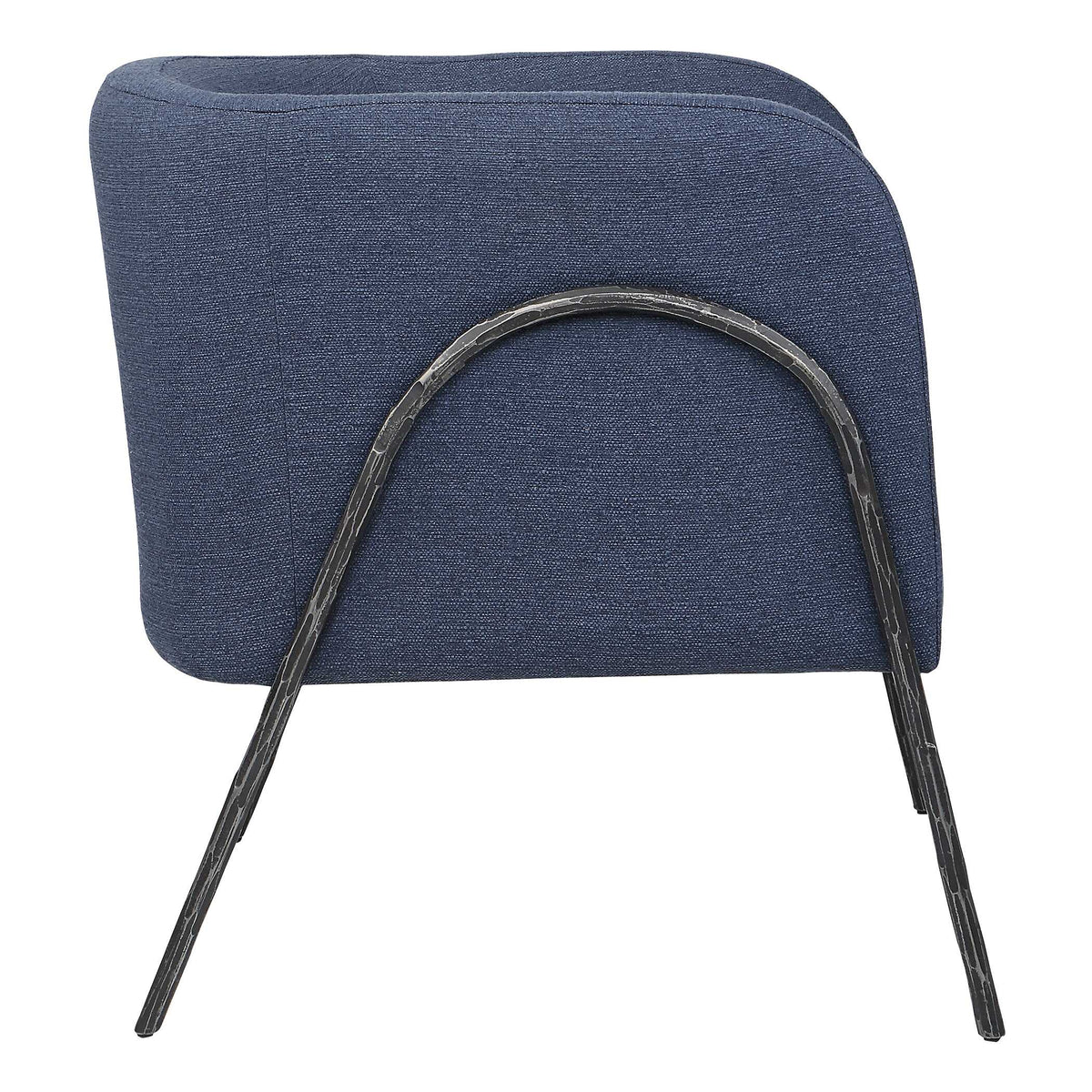 Jacobsen Denim Barrel Chair - Ornate Home