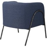 Jacobsen Denim Barrel Chair - Ornate Home