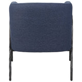 Jacobsen Denim Barrel Chair - Ornate Home