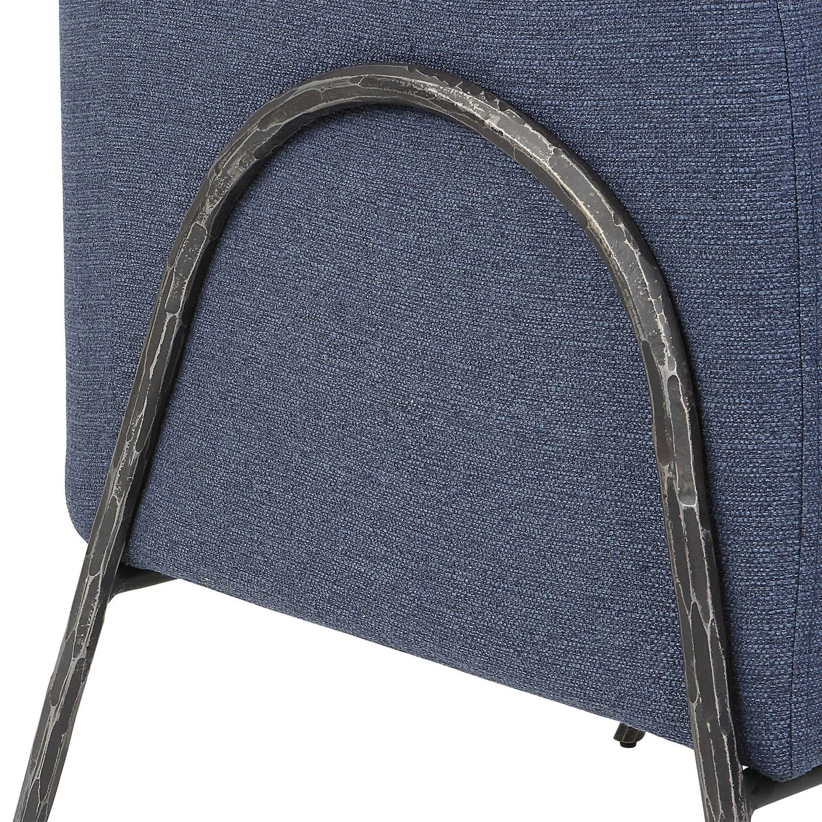 Jacobsen Denim Barrel Chair - Ornate Home