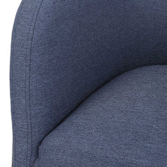 Jacobsen Denim Barrel Chair - Ornate Home
