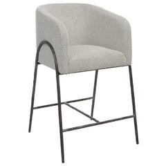 Jacobsen Gray 27" Counter Stool - Ornate Home
