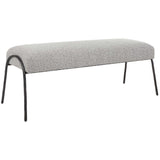 Jacobsen Gray Modern Bench - Ornate Home