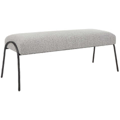 Jacobsen Gray Modern Bench - Ornate Home