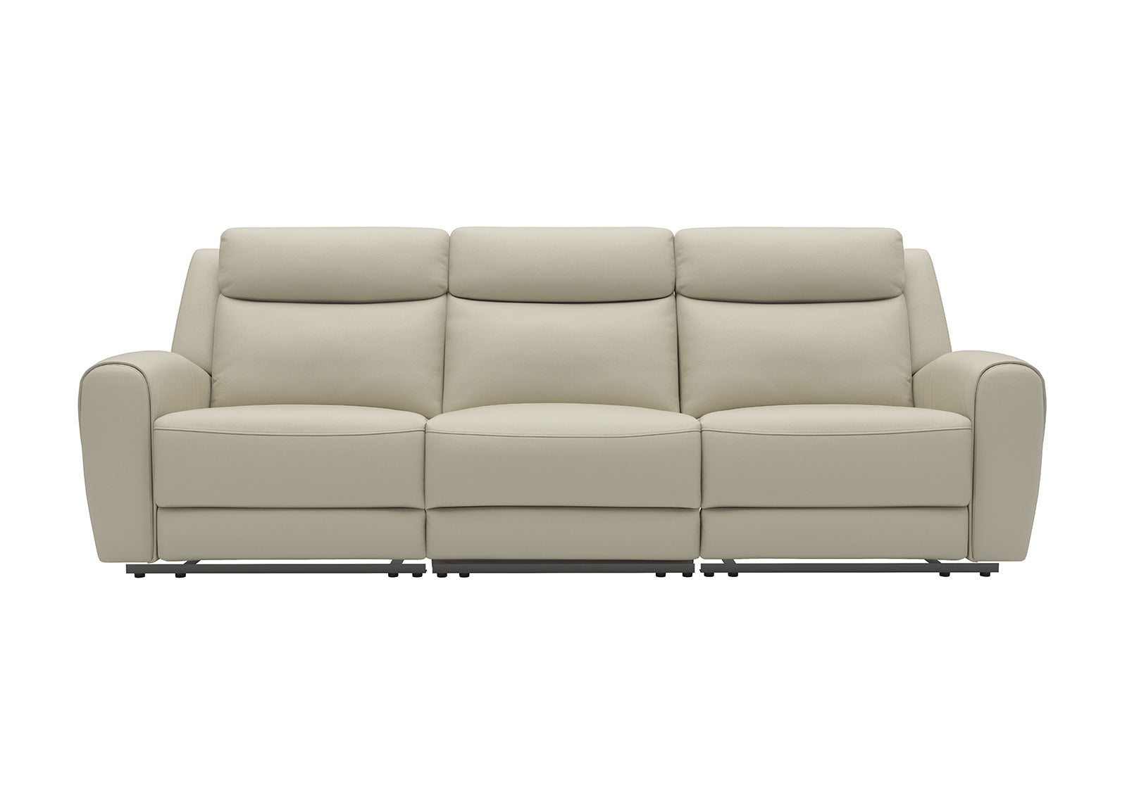 Jacobus Beige Leather Sofa & Loveseat - Ornate Home