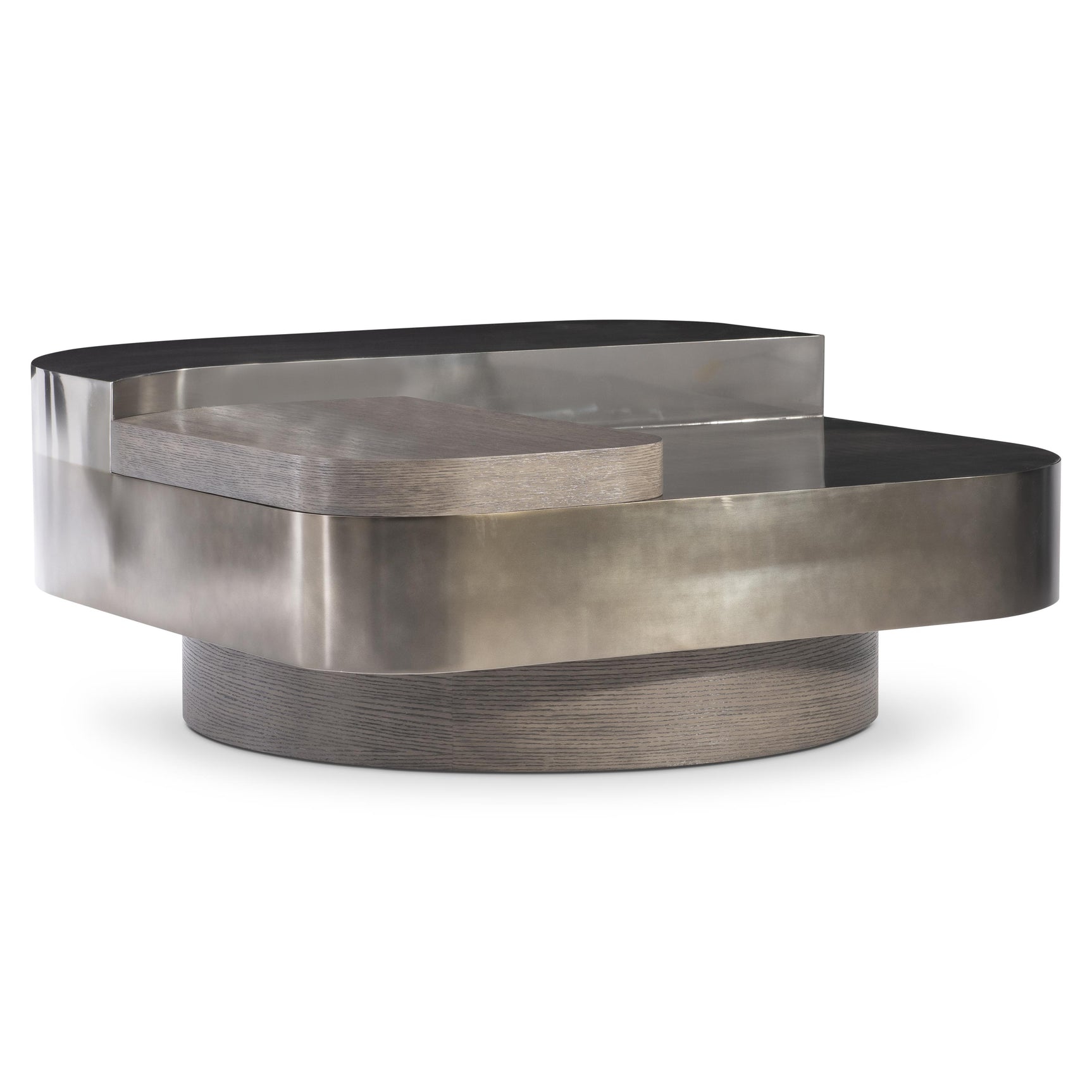 Jacopo Dark Bronze/Light Bronze/Kona Cocktail Table - Ornate Home