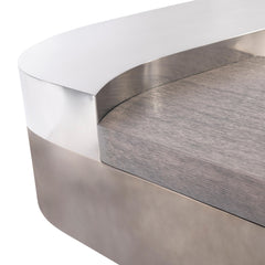 Jacopo Dark Bronze/Light Bronze/Kona Cocktail Table - Ornate Home