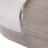 Jacopo Dark Bronze/Light Bronze/Kona Cocktail Table - Ornate Home