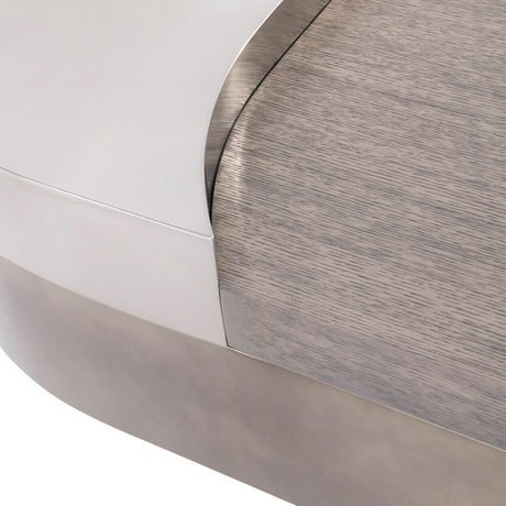 Jacopo Dark Bronze/Light Bronze/Kona Cocktail Table - Ornate Home