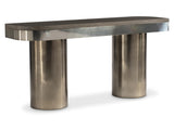 Jacopo Dark Bronze/Light Bronze/Weathered Greige Console Table - Ornate Home