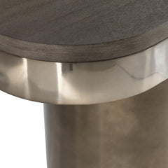 Jacopo Dark Bronze/Light Bronze/Weathered Greige Console Table - Ornate Home
