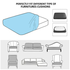 Jacquard Elastic Sofa Cover Water Resistant Removable Furniture Protector Perfect for Pets and Kids - Ornate Home