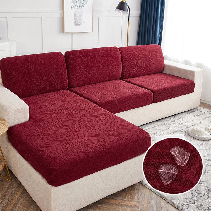 Jacquard Elastic Sofa Cover Water Resistant Removable Furniture Protector Perfect for Pets and Kids - Ornate Home