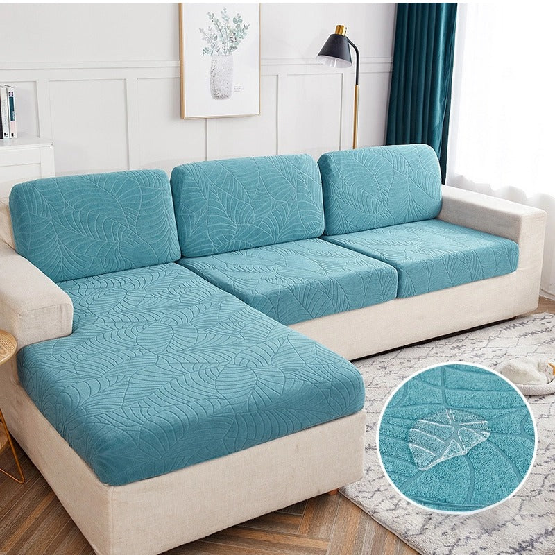 Jacquard Elastic Sofa Cover Water Resistant Removable Furniture Protector Perfect for Pets and Kids - Ornate Home