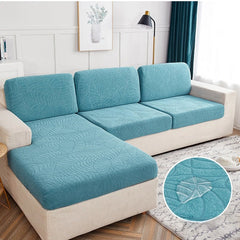 Jacquard Elastic Sofa Cover Water Resistant Removable Furniture Protector Perfect for Pets and Kids - Ornate Home