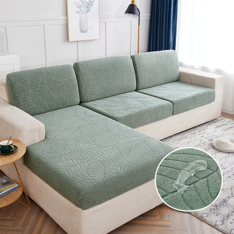 Jacquard Elastic Sofa Cover Water Resistant Removable Furniture Protector Perfect for Pets and Kids - Ornate Home