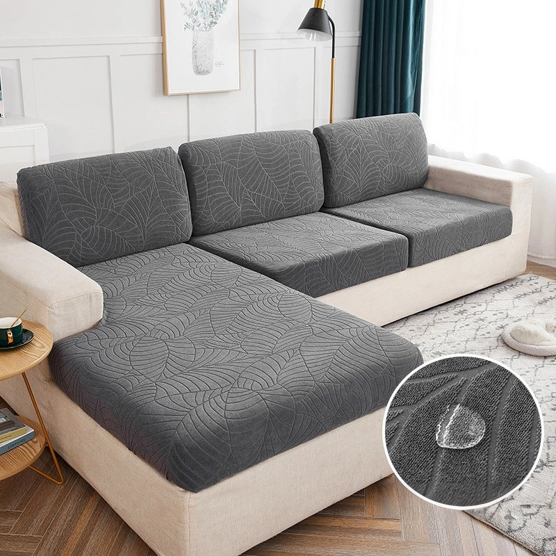 Jacquard Elastic Sofa Cover Water Resistant Removable Furniture Protector Perfect for Pets and Kids - Ornate Home