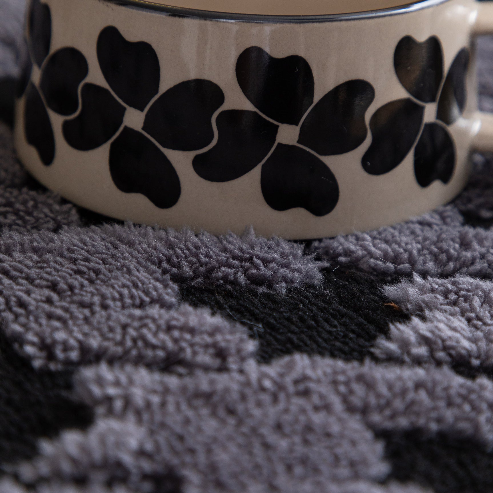 Jacquard Fleece Houndstooth Warm Cozy Couch Cover Blanket Decorative Throws for Sofas - Ornate Home