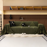 Jacquard Fleece Throw Blanket for Couch Plush Fuzzy Cozy Soft Blankets and Throws for Sofa - Ornate Home