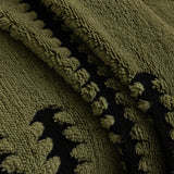 Jacquard Fleece Throw Blanket for Couch Plush Fuzzy Cozy Soft Blankets and Throws for Sofa - Ornate Home