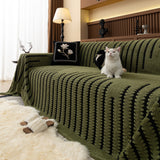 Jacquard Fleece Throw Blanket for Couch Plush Fuzzy Cozy Soft Blankets and Throws for Sofa - Ornate Home